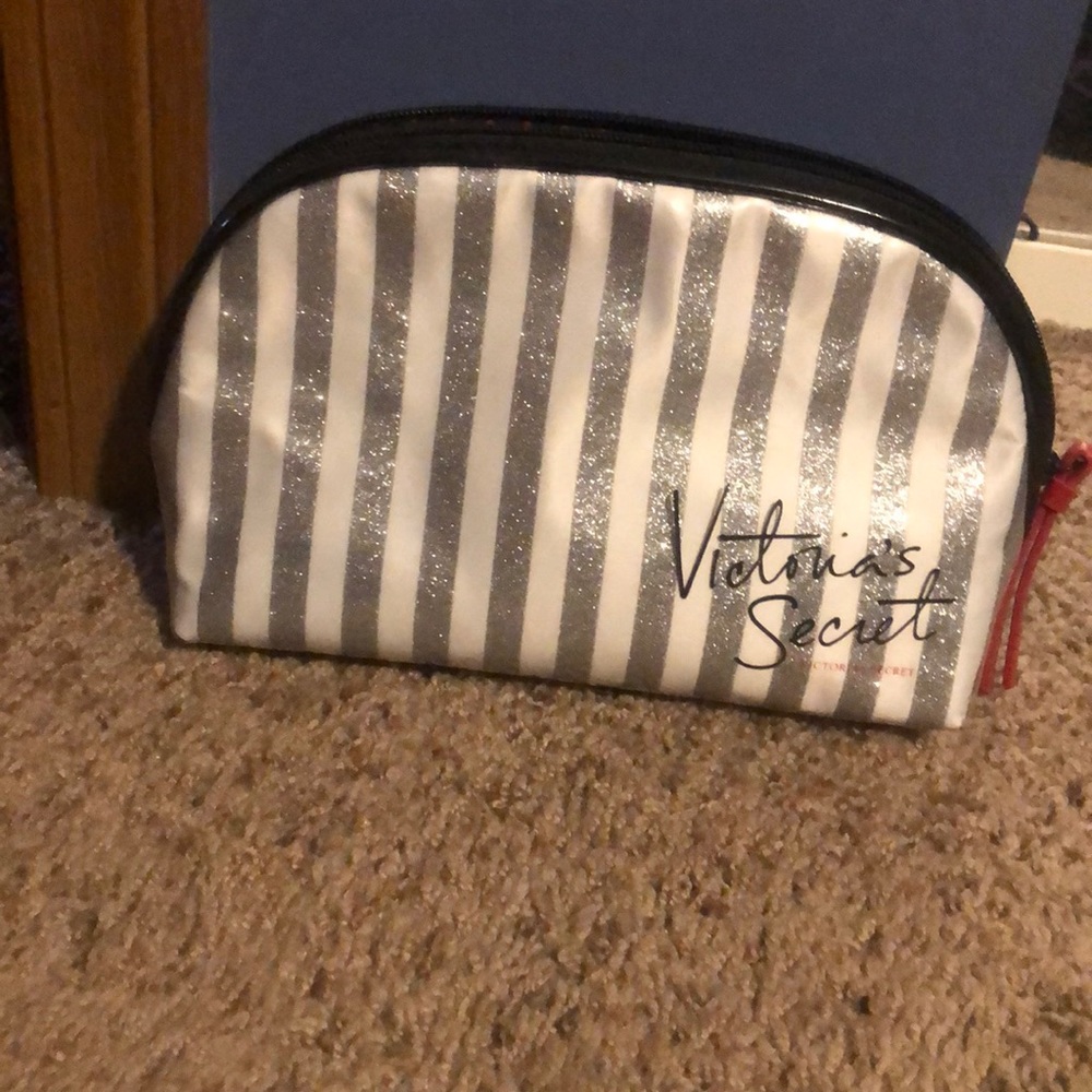 Victoria’s Secret Striped Makeup Bag